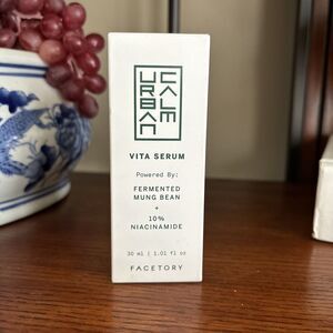 URBAN CALM FACETORY Vita Serum w/Niacinamide (1.01 fl oz/30 ml) NIB Fermented